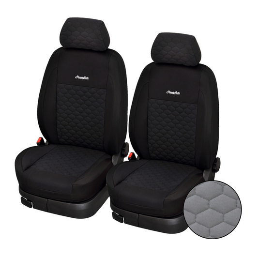 Comfort — Coppia Coprisedili Anteriori Universali per Auto con e senza Airbag Laterali
