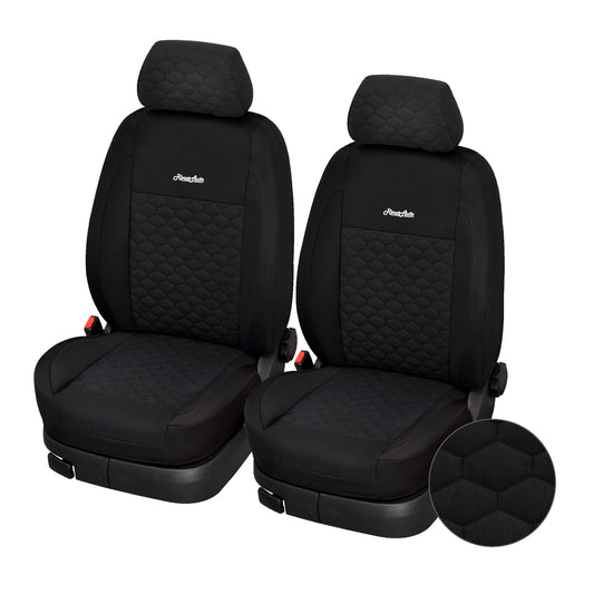 Comfort — Coppia Coprisedili Anteriori Universali per Auto con e senza Airbag Laterali
